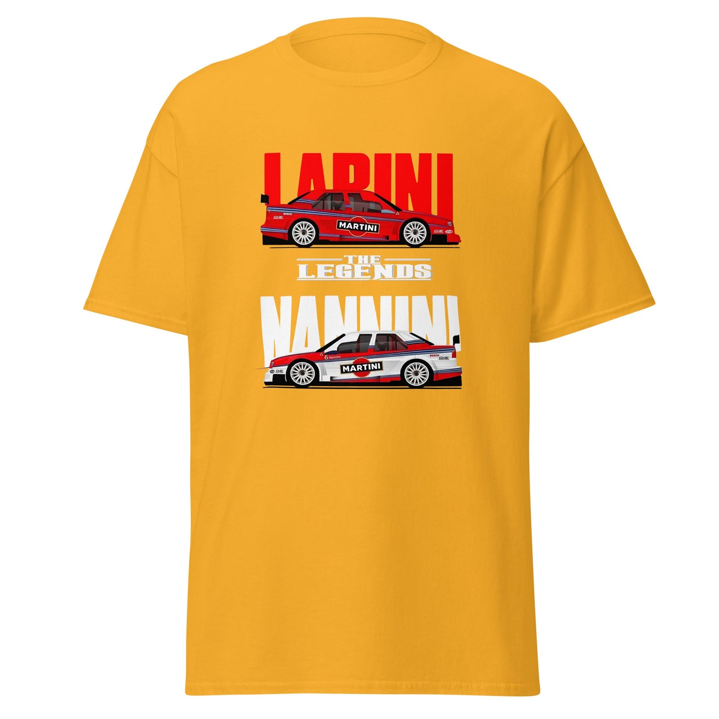 T shirt Alfa Romeo 155 v6 tdm Larini Nannini