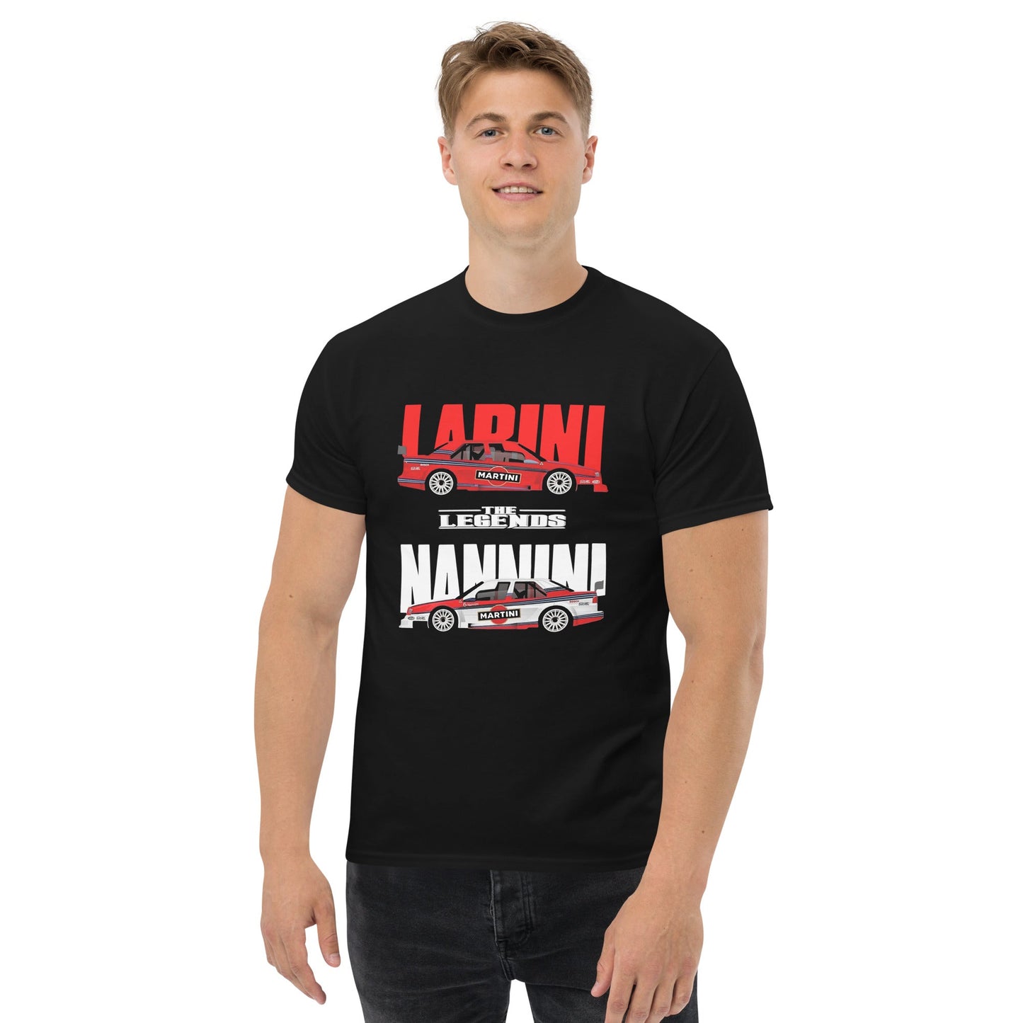T shirt Alfa Romeo 155 v6 tdm Larini Nannini