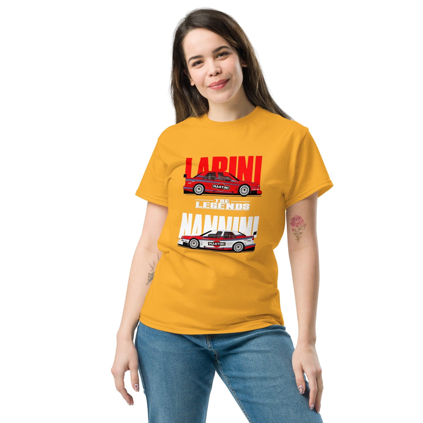 T shirt Alfa Romeo 155 v6 tdm Larini Nannini