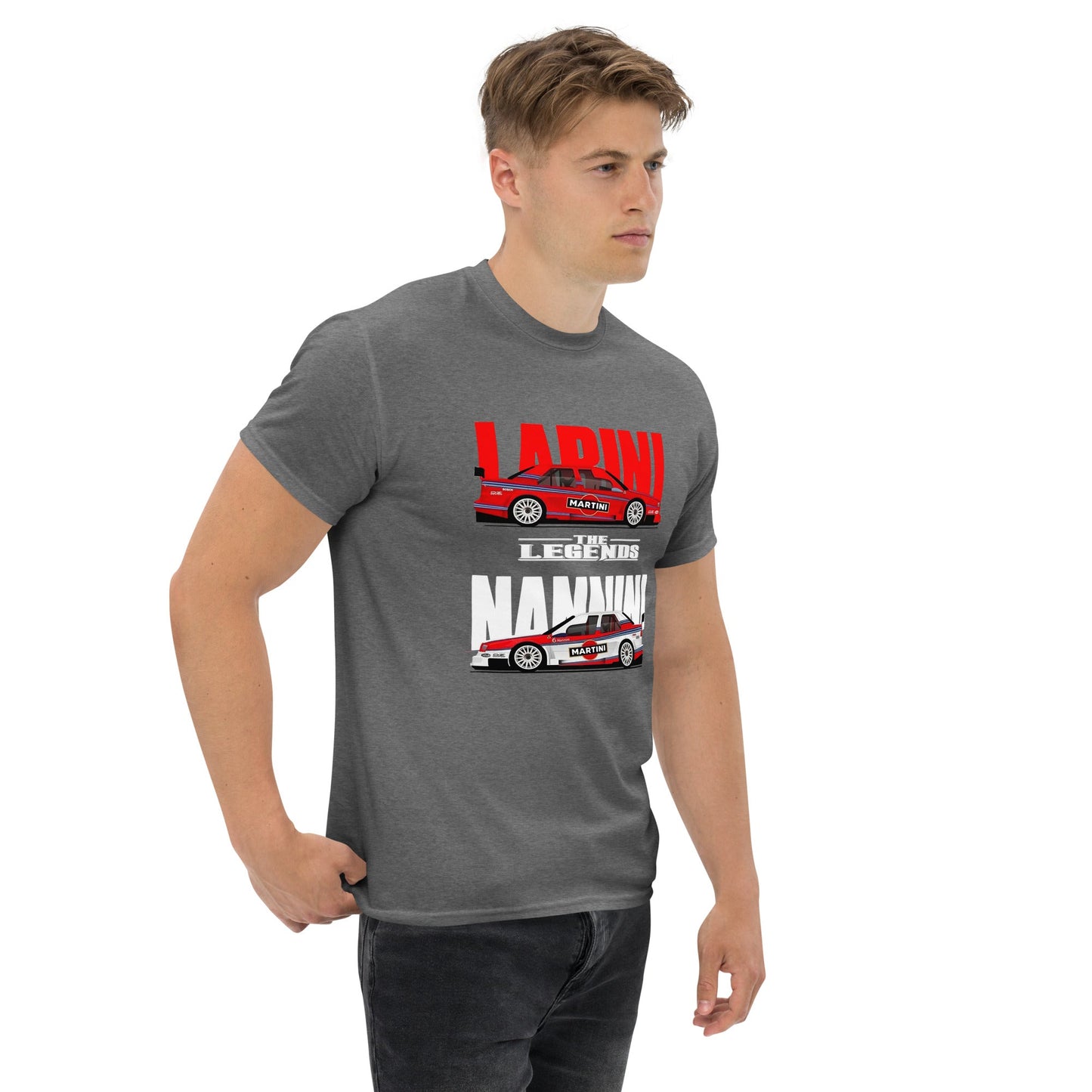 T shirt Alfa Romeo 155 v6 tdm Larini Nannini