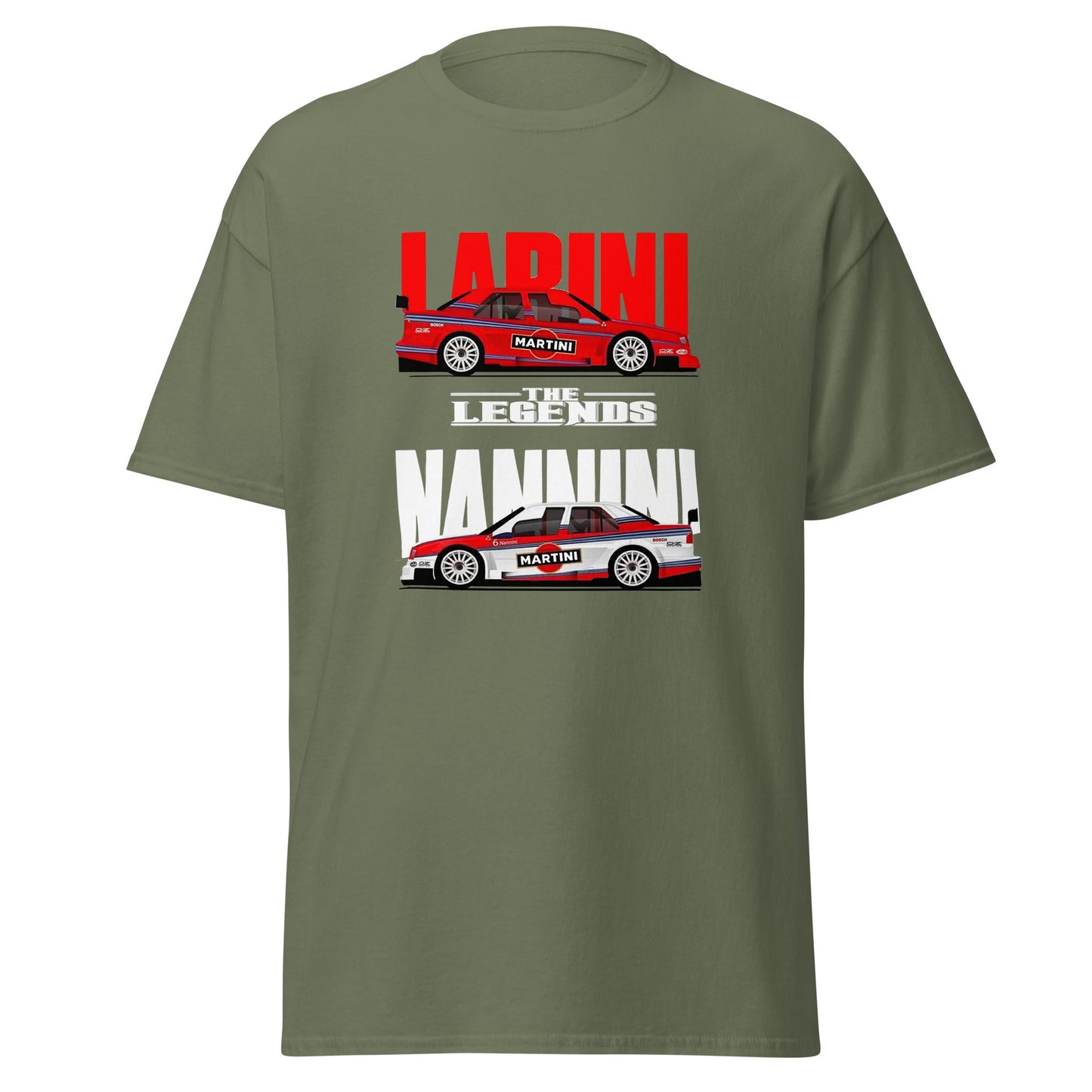 T shirt Alfa Romeo 155 v6 tdm Larini Nannini