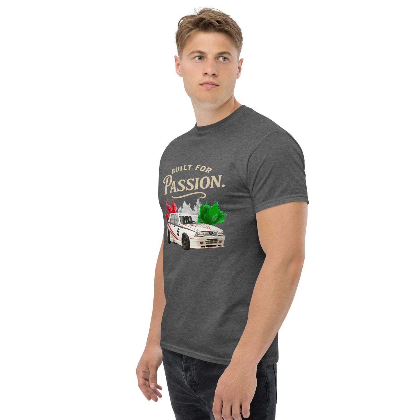 T-shirt Alfa Romeo 75 Built for passion