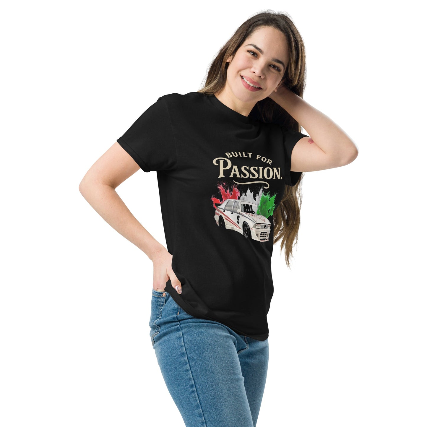 T-shirt Alfa Romeo 75 Built for passion