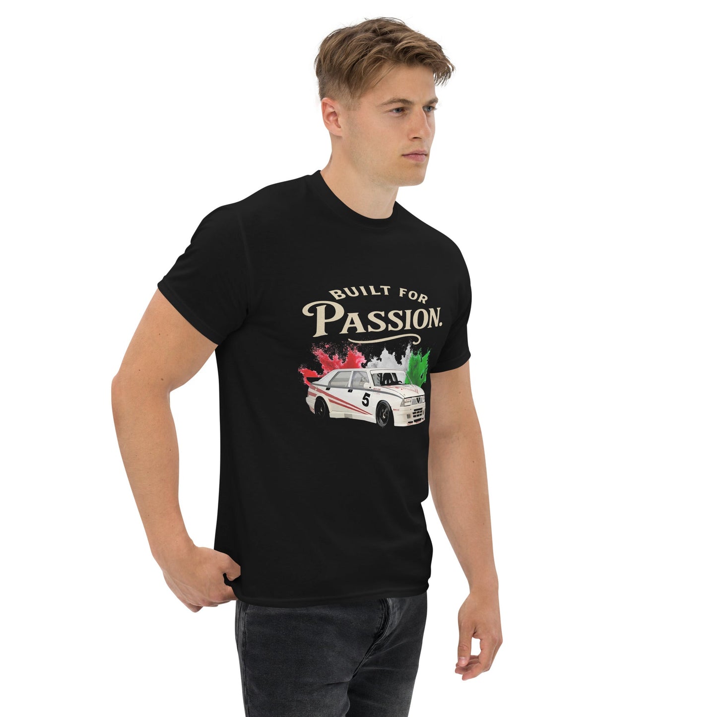 T-shirt Alfa Romeo 75 Built for passion