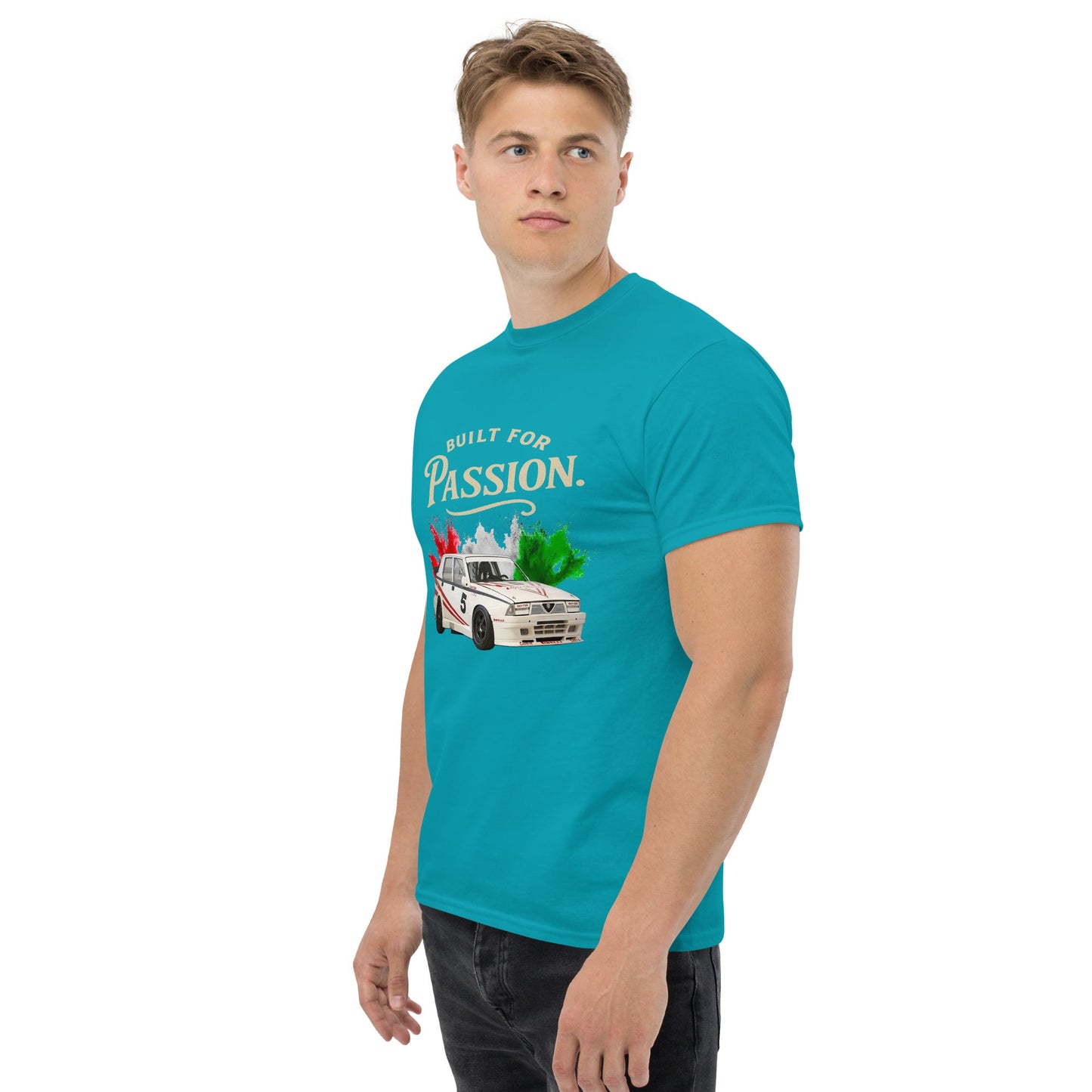 T-shirt Alfa Romeo 75 Built for passion