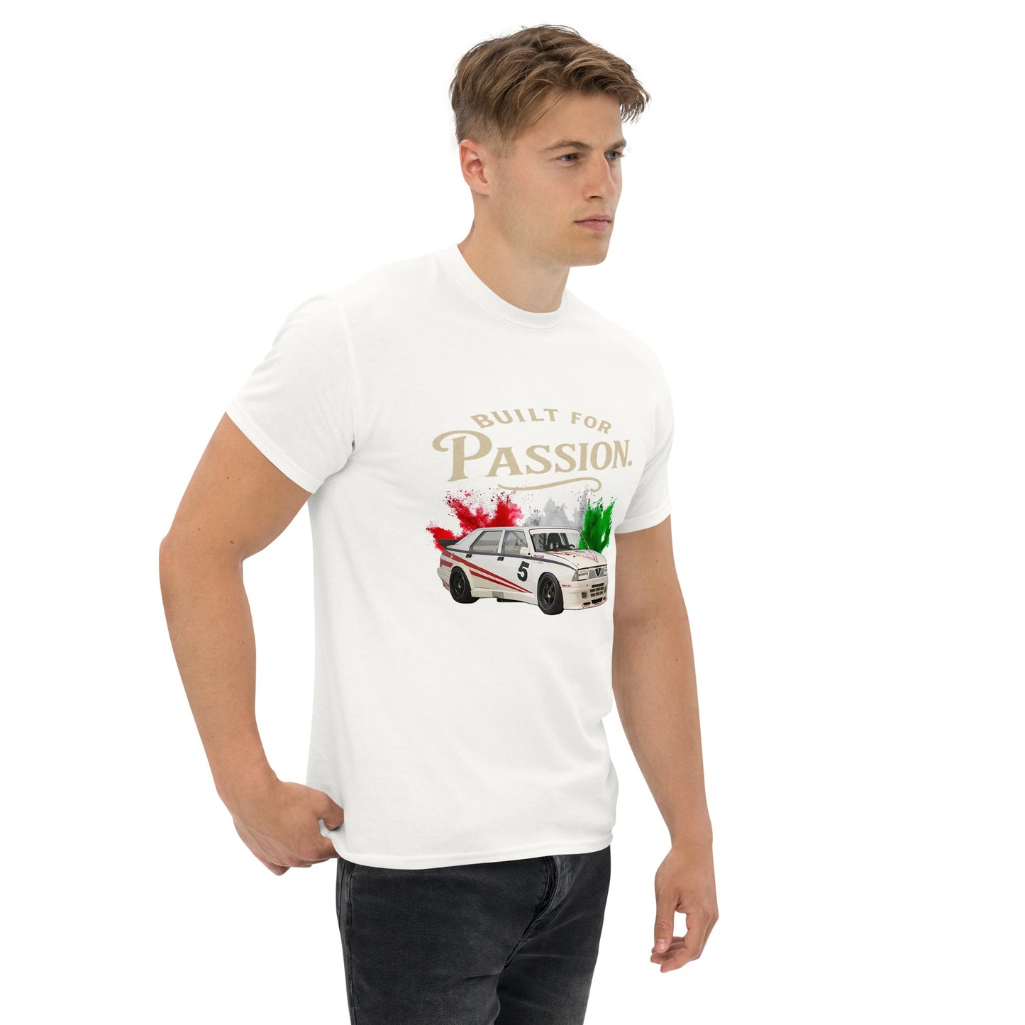 T-shirt Alfa Romeo 75 Built for passion