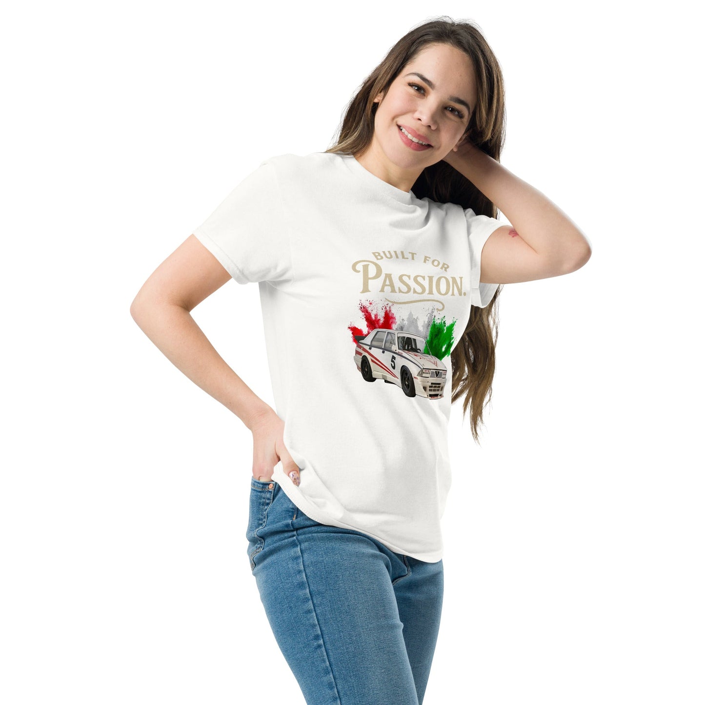 T-shirt Alfa Romeo 75 Built for passion