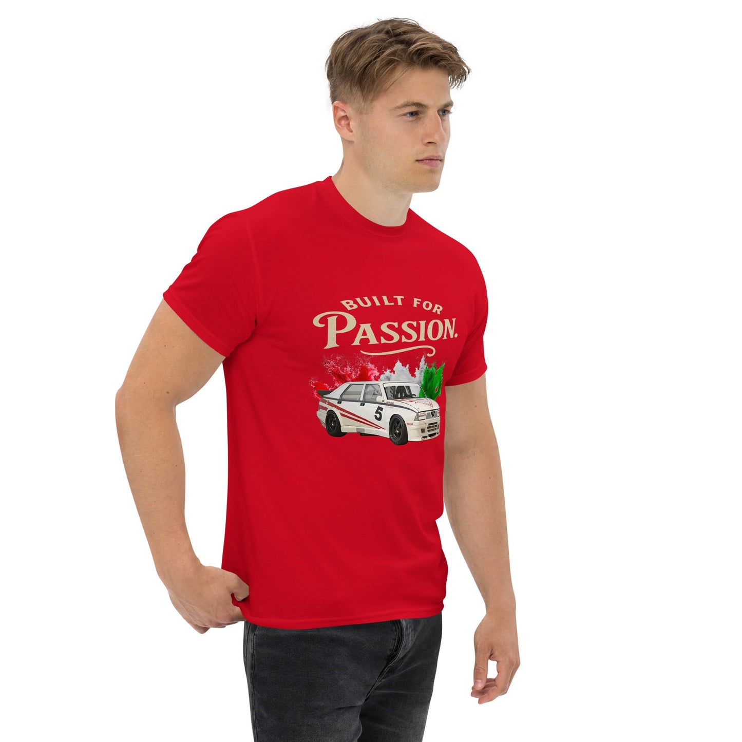 T-shirt Alfa Romeo 75 Built for passion