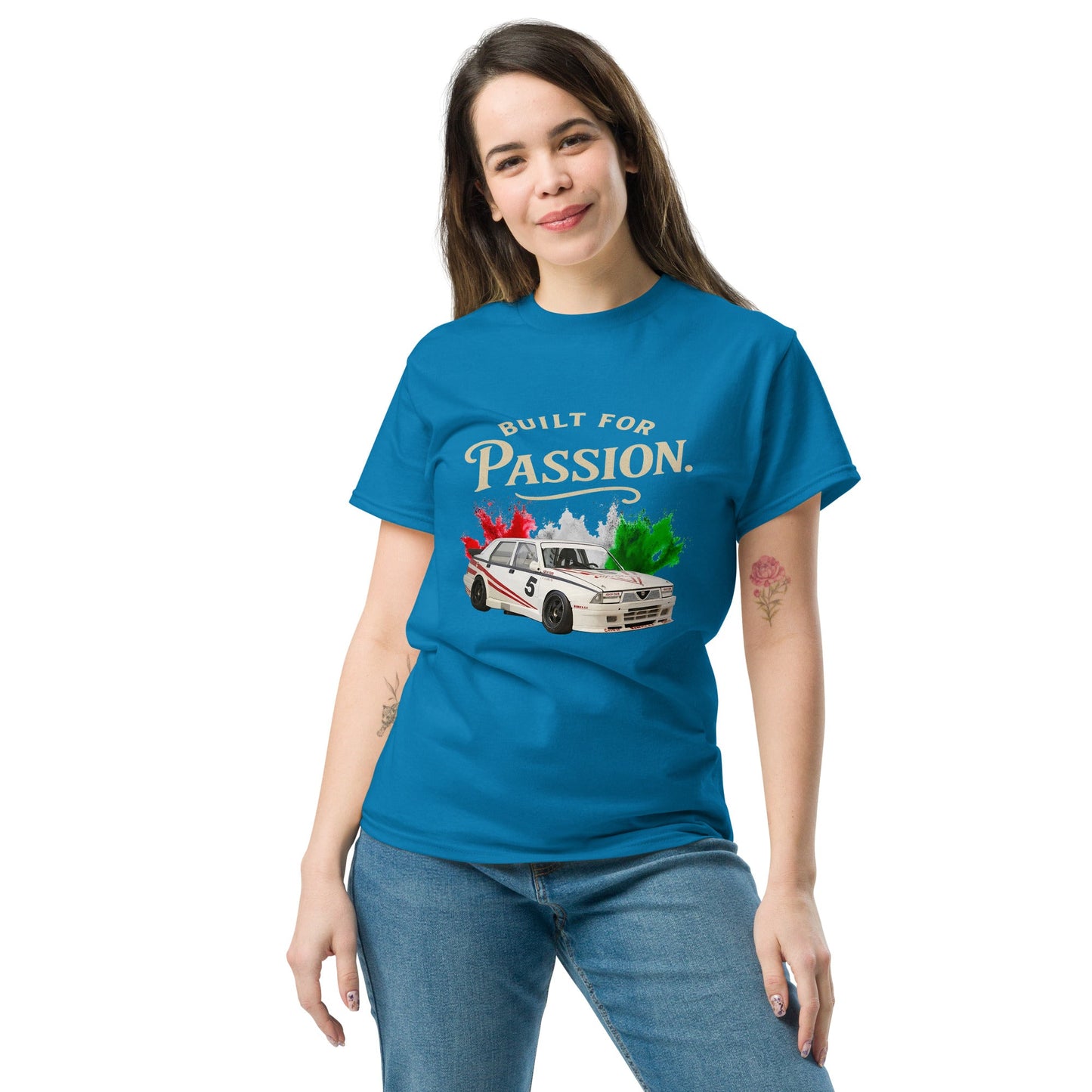 T-shirt Alfa Romeo 75 Built for passion