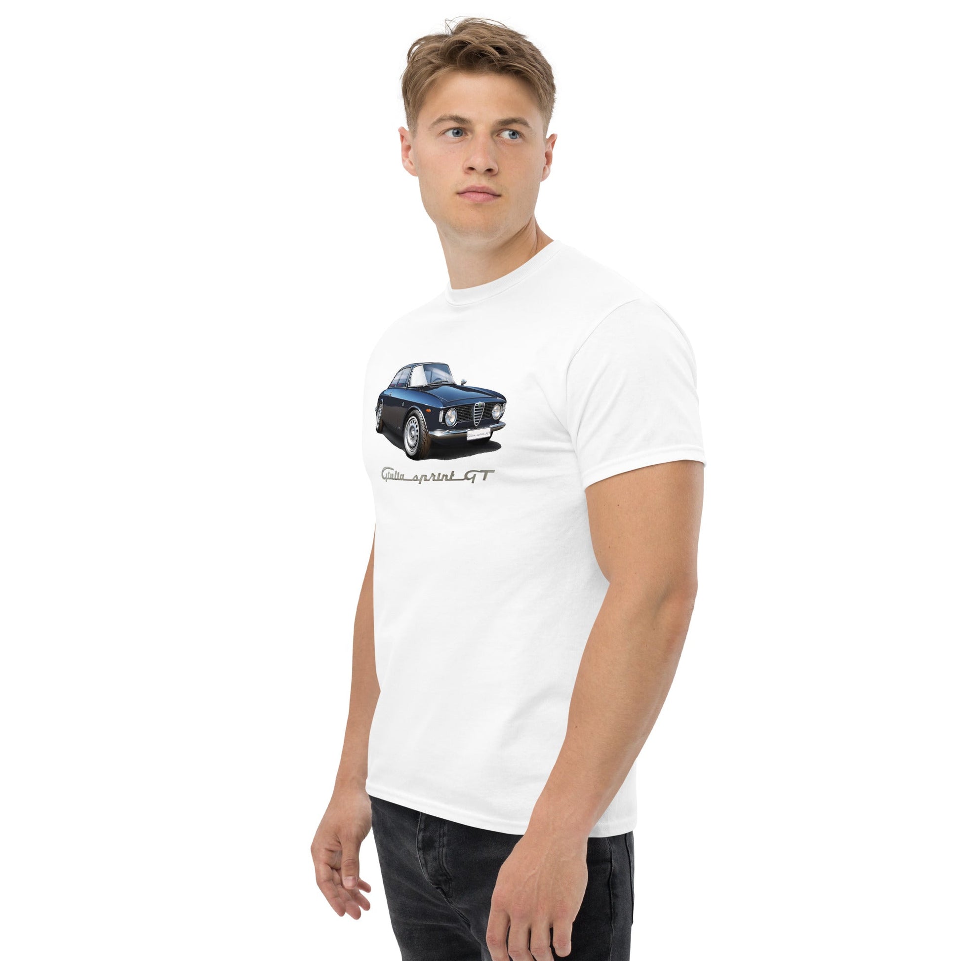 T-shirt alfa romeo giulia sprint gt old car - Alfista Shop