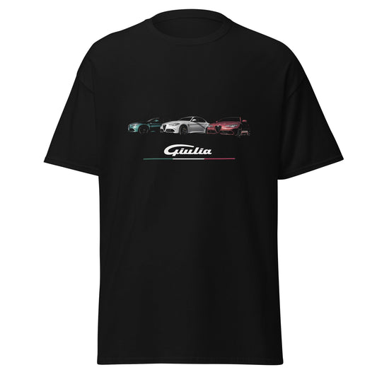 T-shirt Alfa Romeo Giulia tricolore