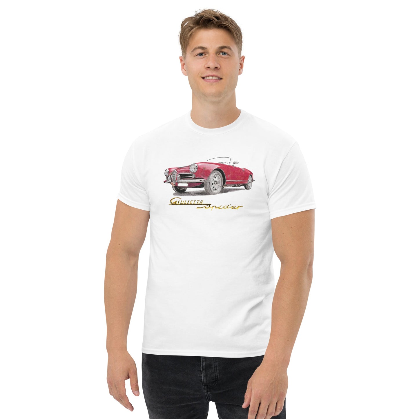 Tshirt Alfa Romeo Giulietta spider - Alfista Shop