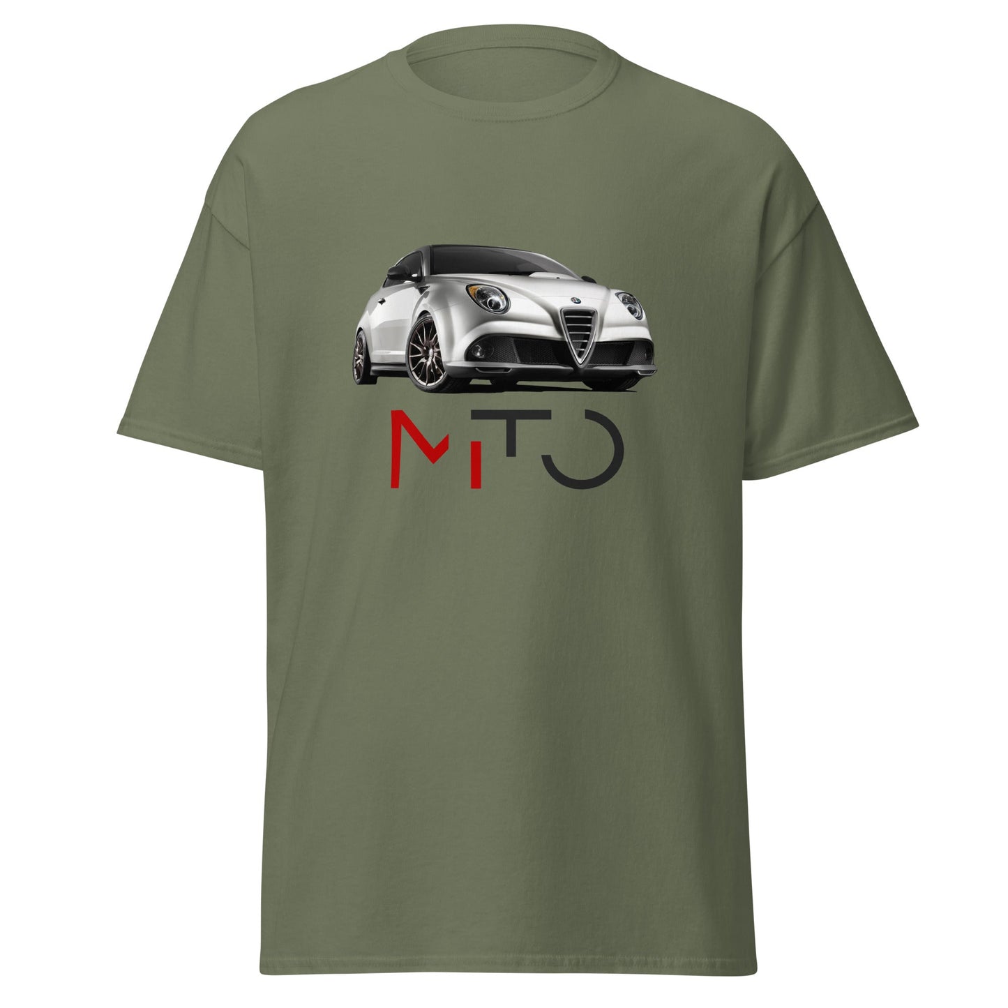 T-shirt Alfa Romeo Mito Quadrifoglio - Verde militare / S