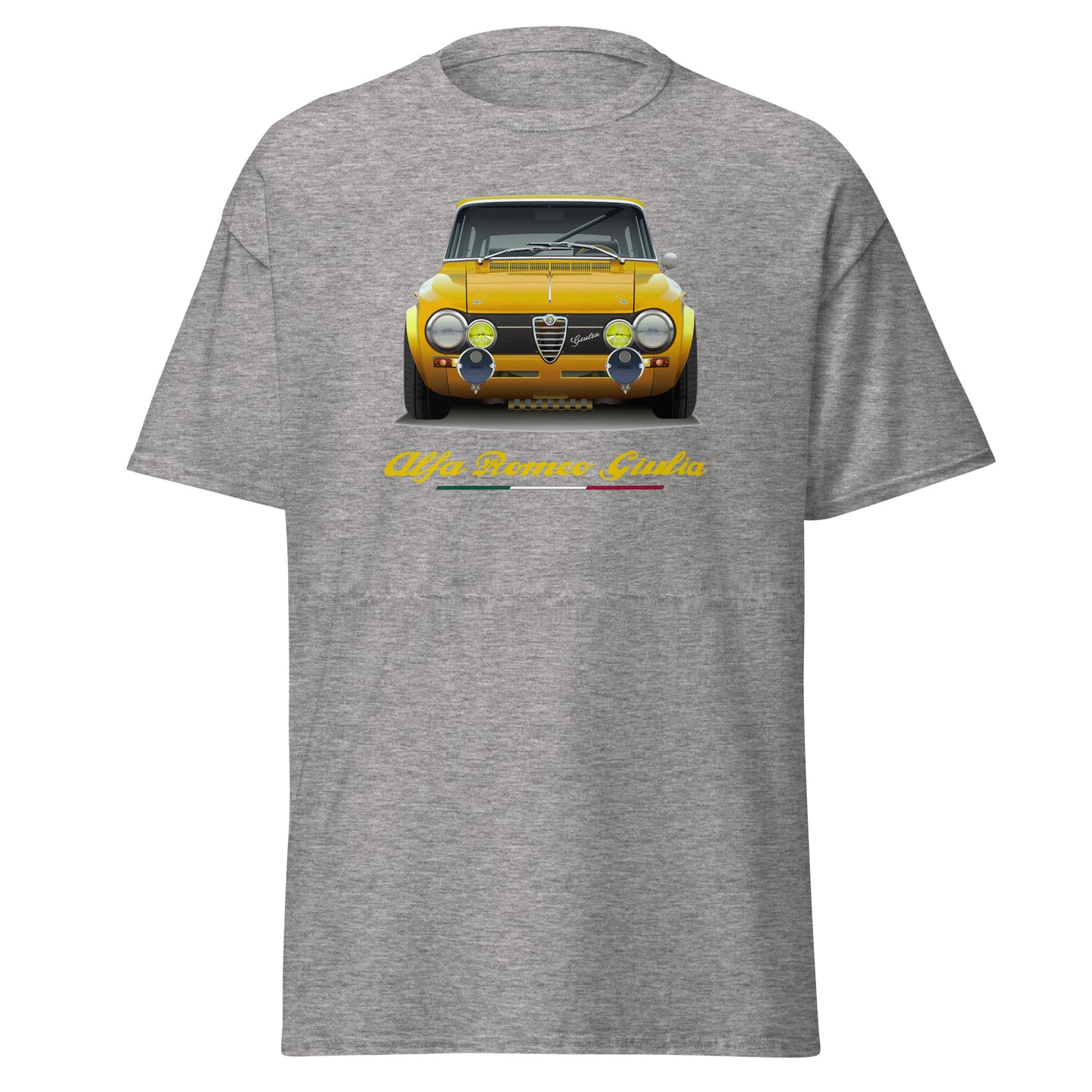 t-shirt alfa romeo giulia 1974