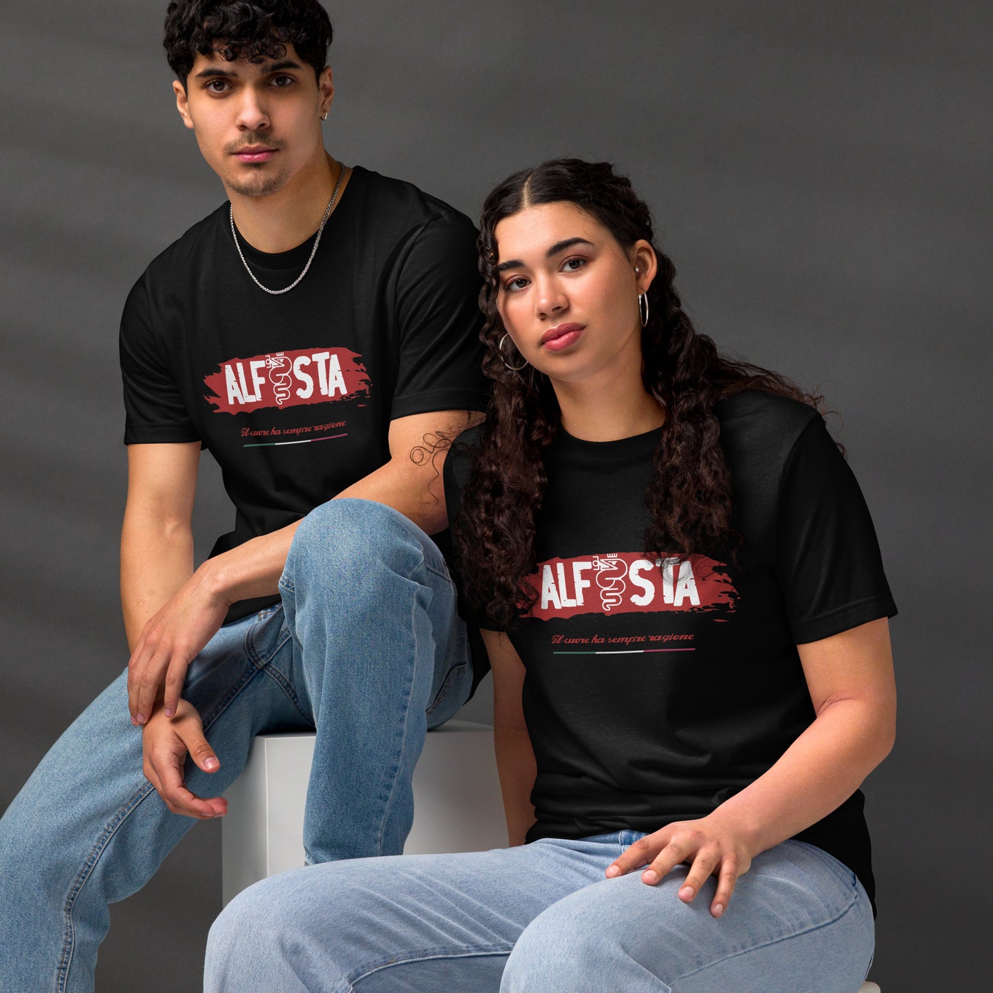 T-shirt uomo Alfa Romeo Alfista