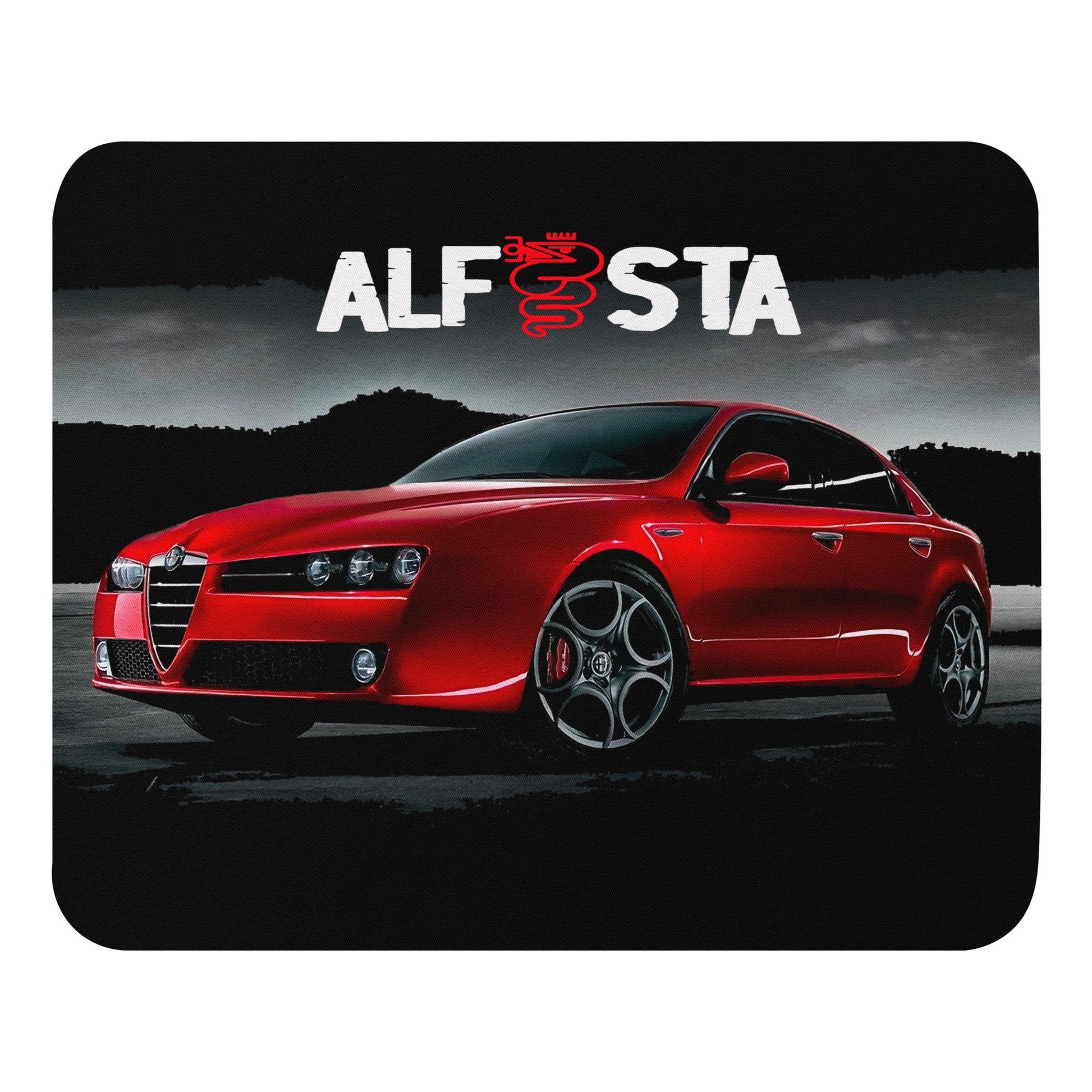 Tappetino Mouse Alfa Romeo 159 – Design Alfista per Appassionati di Auto