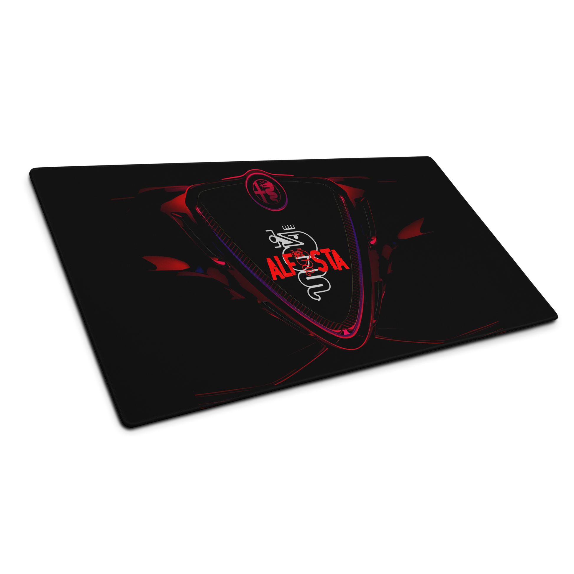 Tappetino Mouse Gaming da Scrivania con Tribolo Alfa Romeo - Per Alfista Appassionato