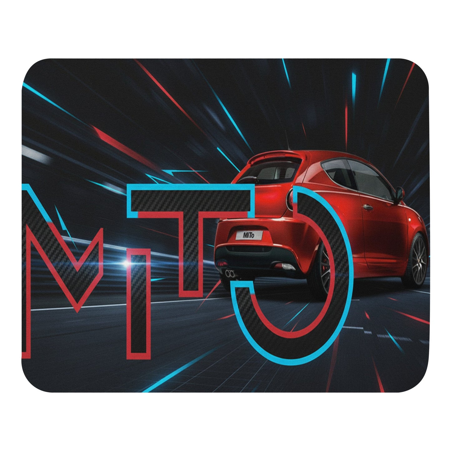 Tappetino per Mouse Alfa Romeo MiTo | Design Ispirato alla Berlinetta Sportiva