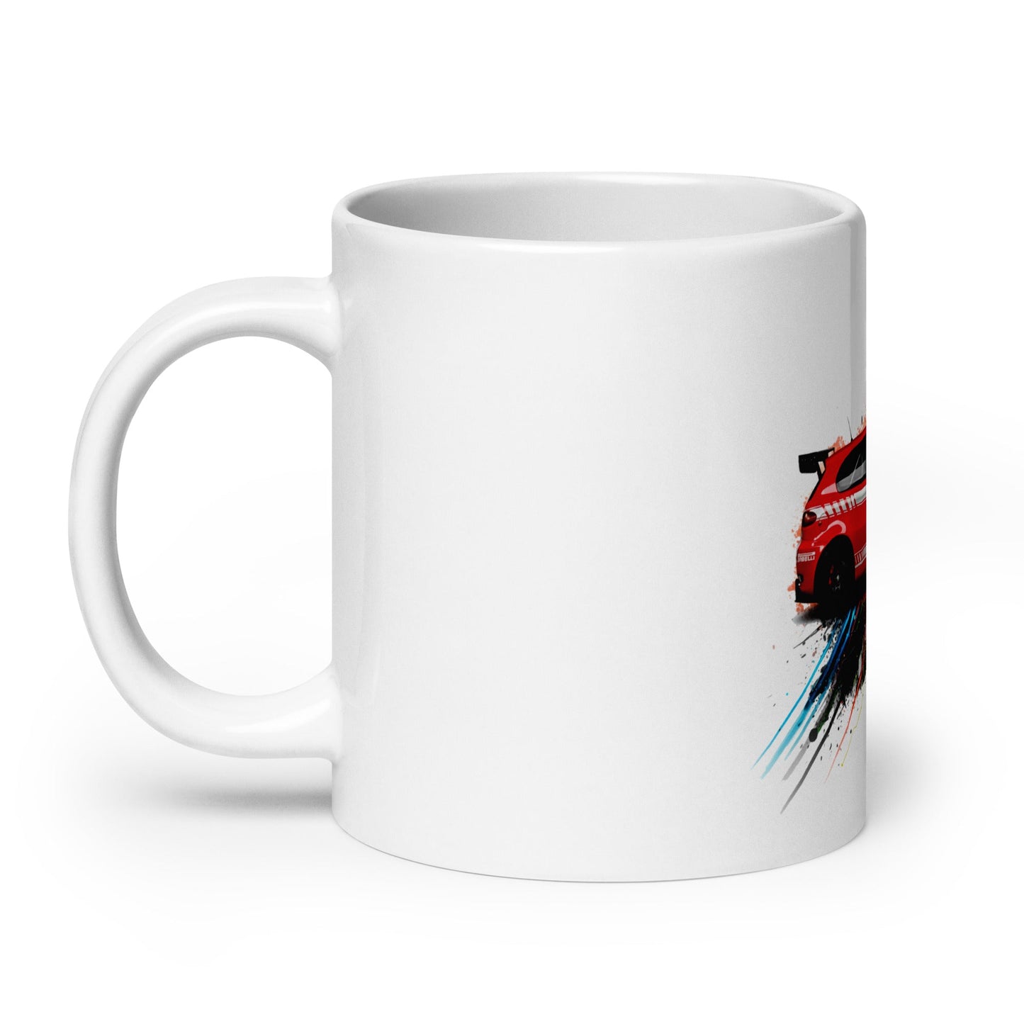 Tazza personalizzata da tè e caffè per amanti dell’Alfa Romeo 147 Blackline