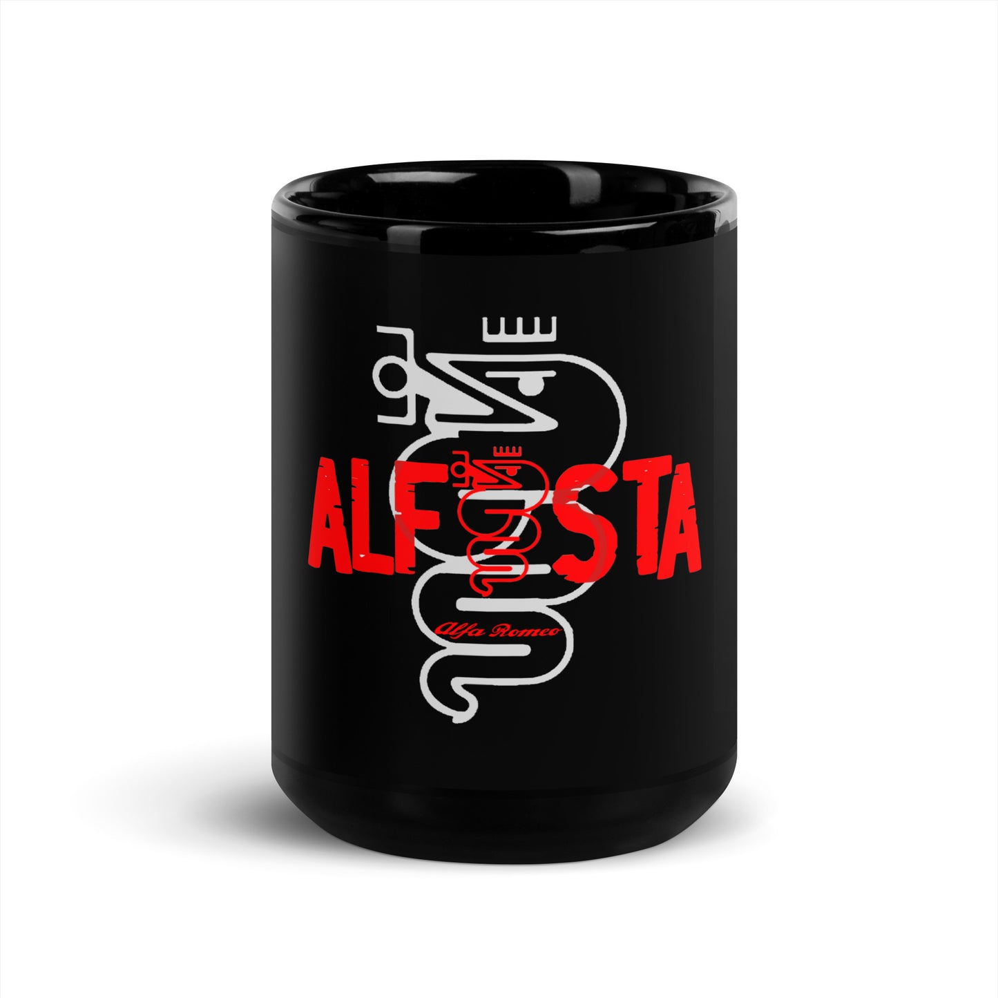 tazza da latte te caffe alfa romeo