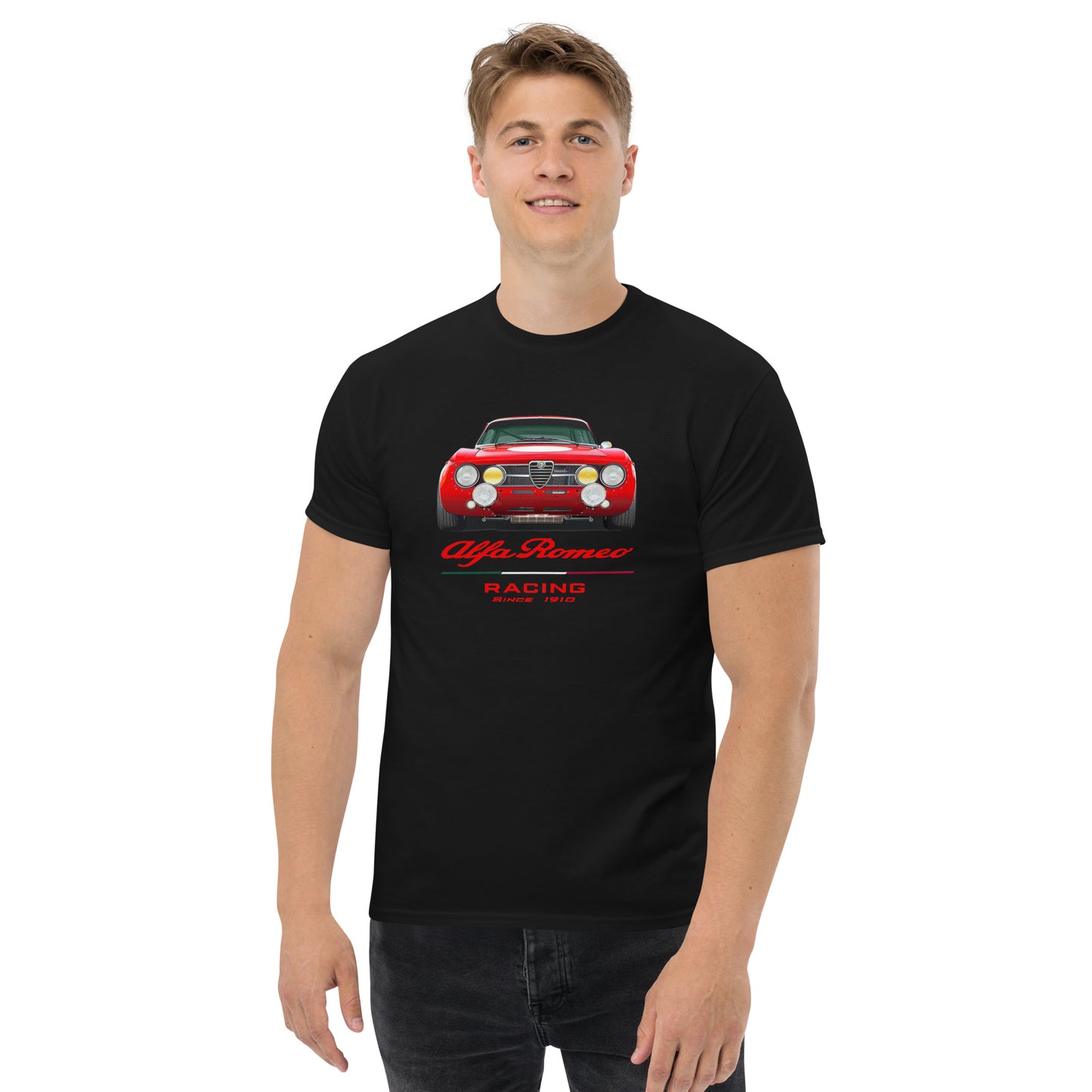 Tshirt Alfa Romeo gta historic car vintage - Alfista Shop