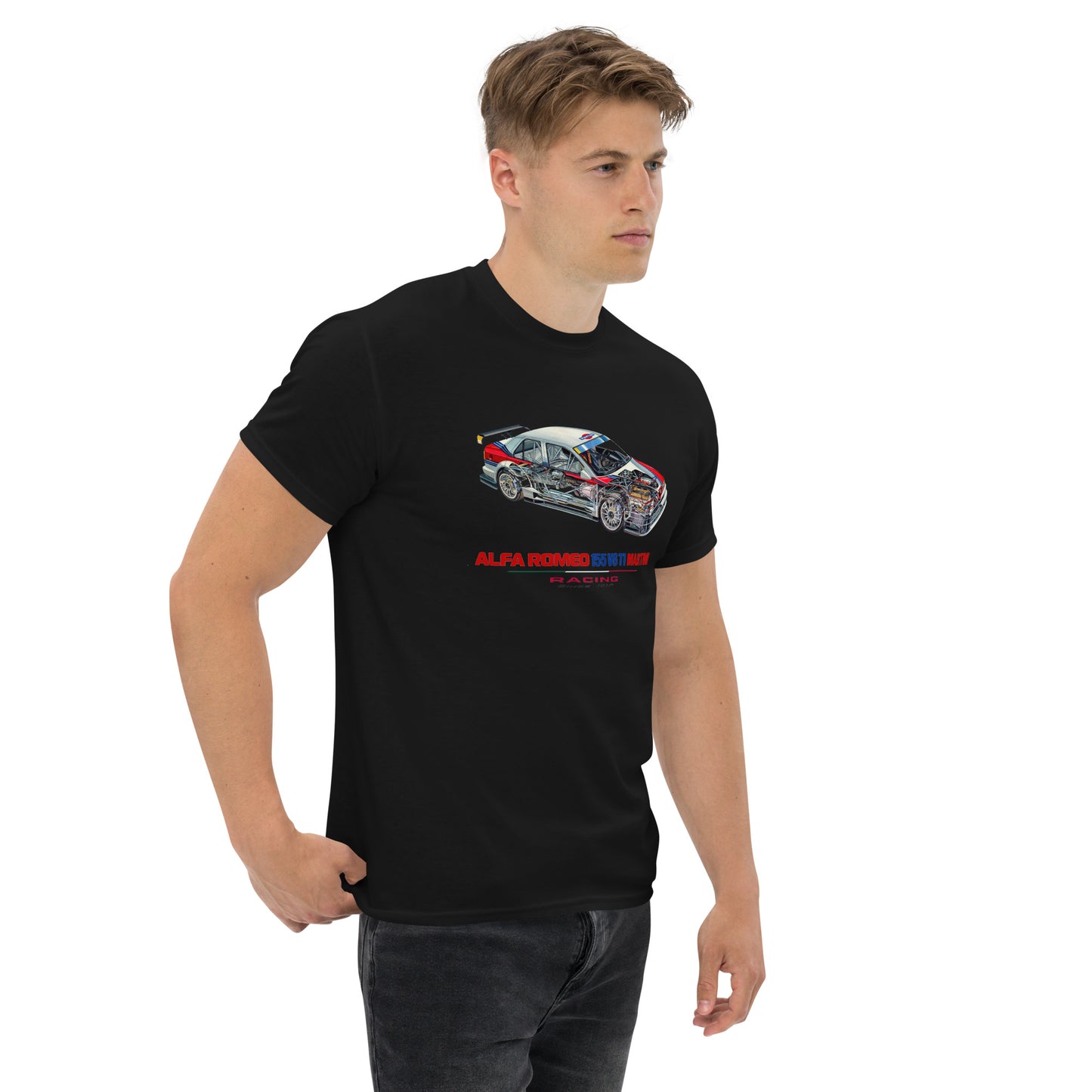 Tshirt Alfa Romeo 155 v6 ti Martini - Alfista Shop