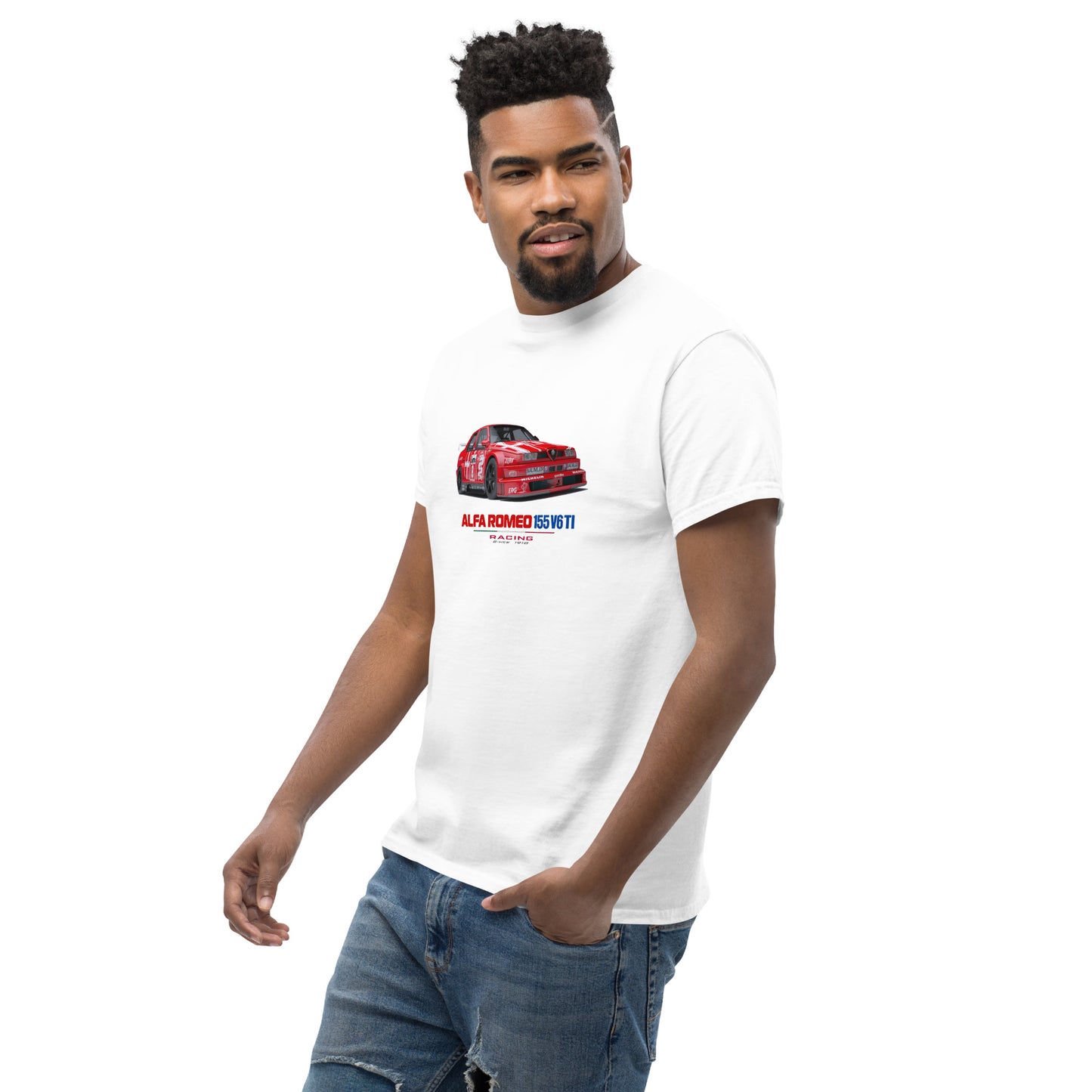 Tshirt Alfa Romeo 155 v6 dtm - Alfista Shop