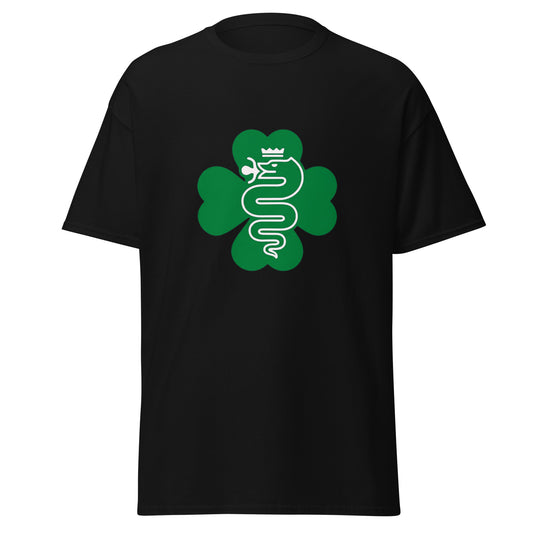 T-Shirt Quadrifoglio e Biscione per Veri Alfisti black