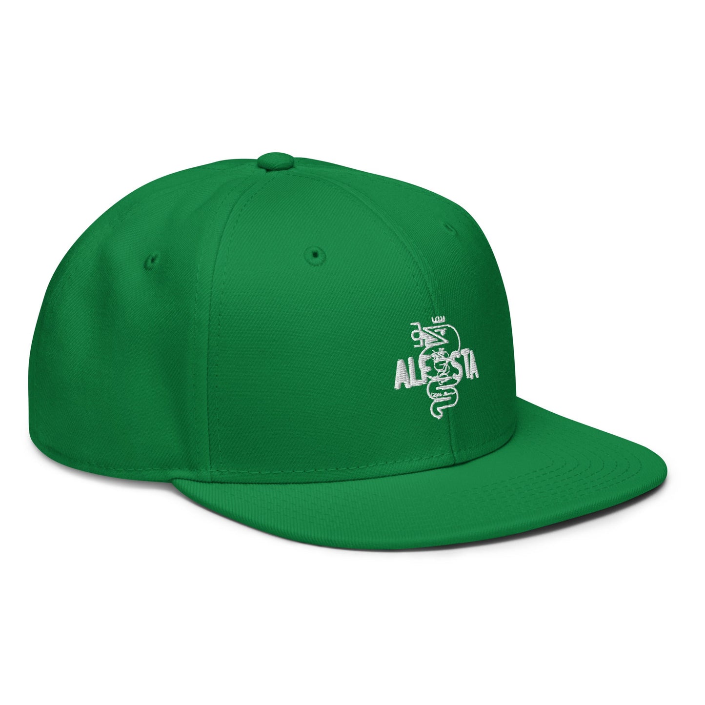 Cappellino Alfista snapback baseball - Verde Kelly - cappellino