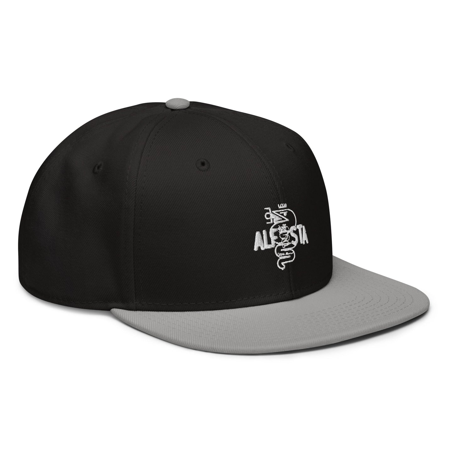 Cappellino Alfista snapback baseball - Grigio/Nero/Nero - cappellino