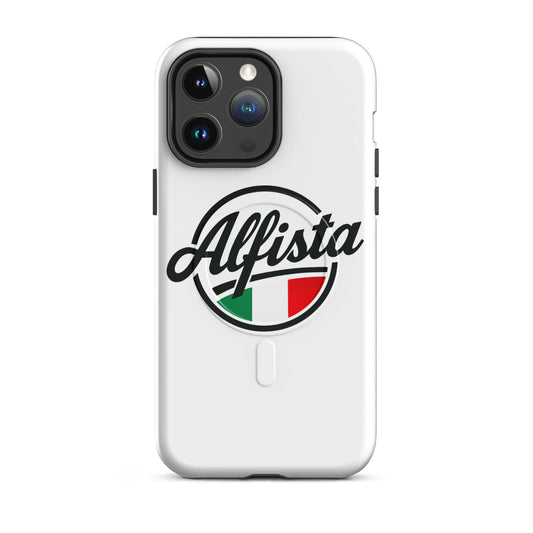 Cover con MagSafe per iPhone 14 15 e 16 – Stile Alfa Romeo Veri Alfisti
