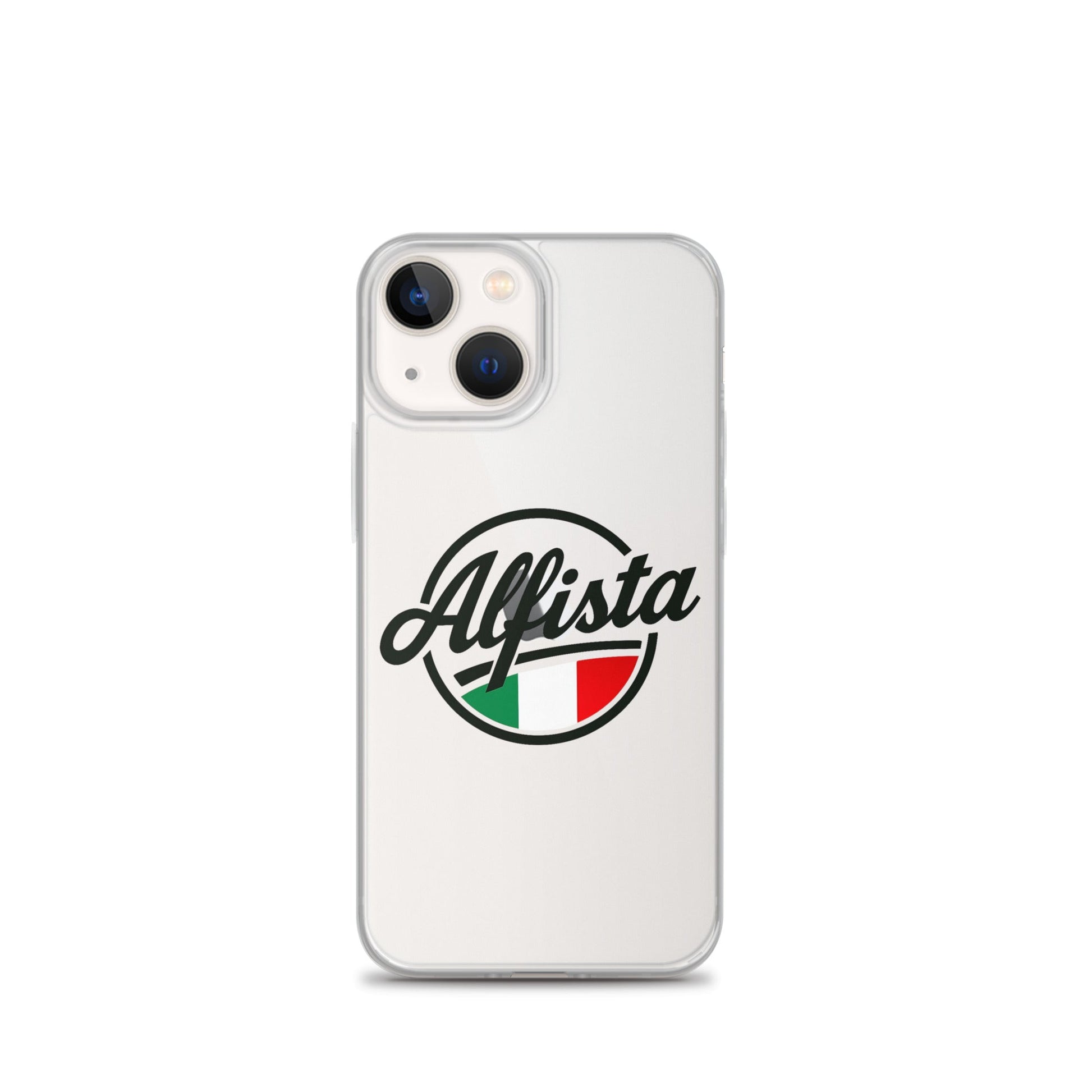 Cover trasparente per iPhone con design Alfisti – Custodia elegante per iPhone 13 14 15 16