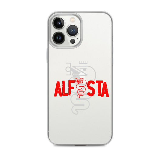 Cover trasparente per iPhone – Custodia Stilizzata per Alfisti | iPhone 13 14 15 16