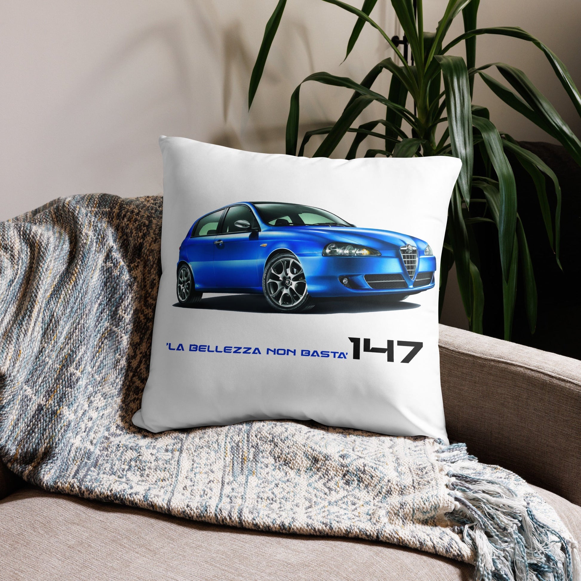 Cuscino Personalizzato con Stampa Alfa Romeo 147