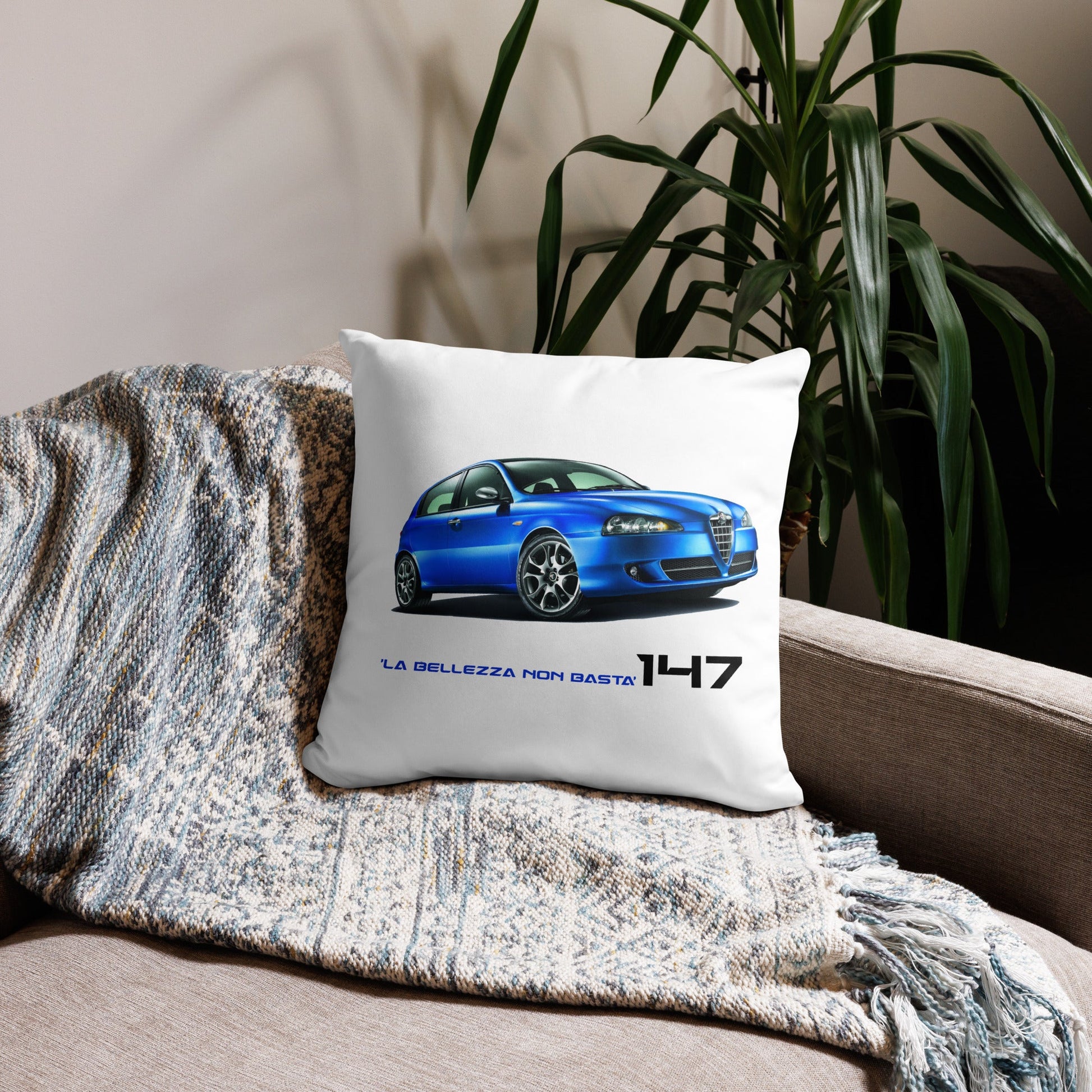 Cuscino Personalizzato con Stampa Alfa Romeo 147