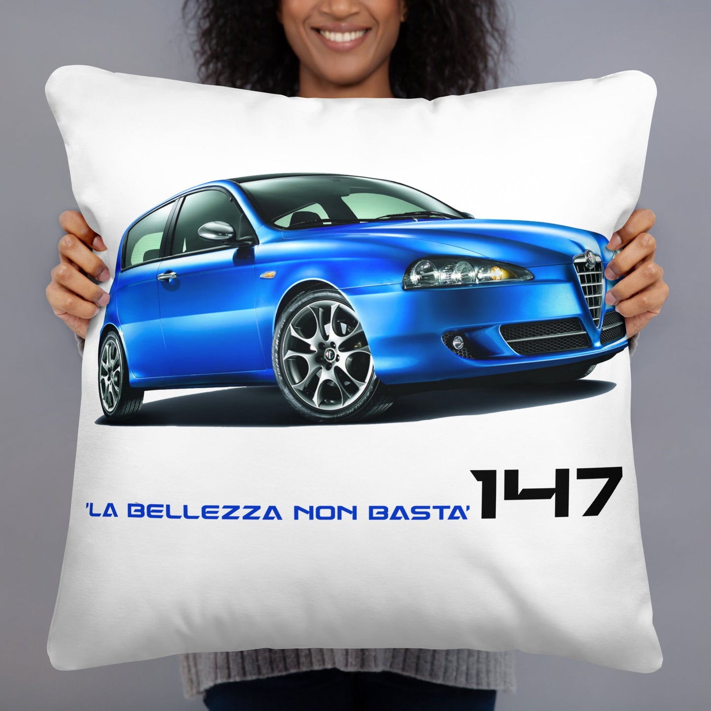 Cuscino Personalizzato con Stampa Alfa Romeo 147