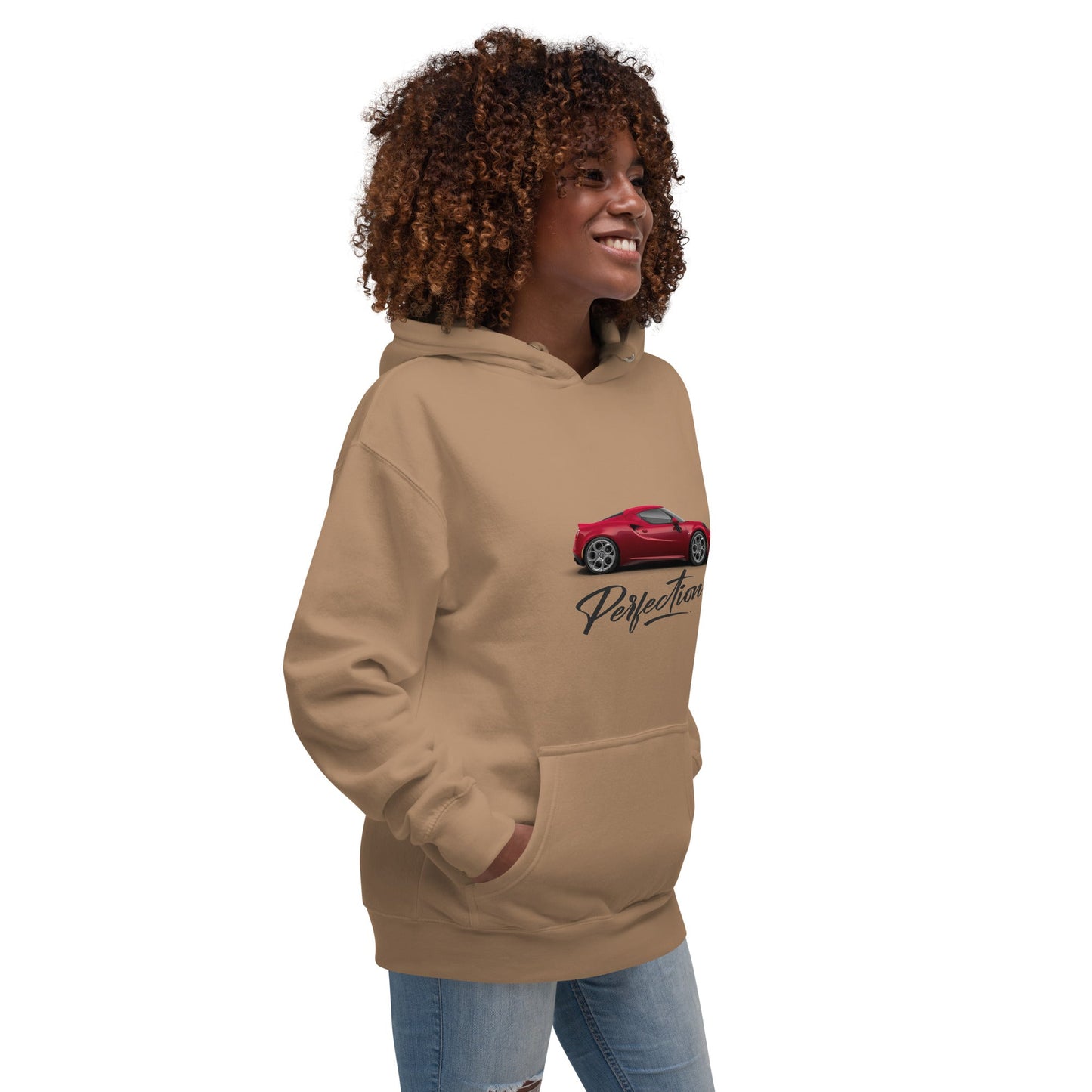 Felpa con Cappuccio Alfa Romeo 4C Perfection | Icona per Appassionati