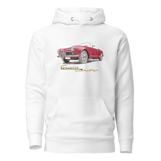 Felpa Alfa Romeo Giulietta Spider car vintage - Alfista Shop