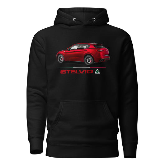 Felpa Alfa Romeo Stelvio Quadrifoglio - Alfista Shop