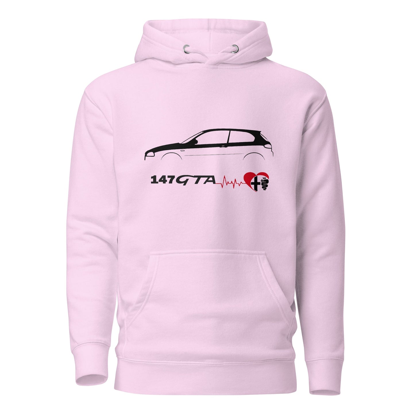Felpa con Cappuccio per Appassionati Alfa Romeo 147 GTA | Maglia Sportiva