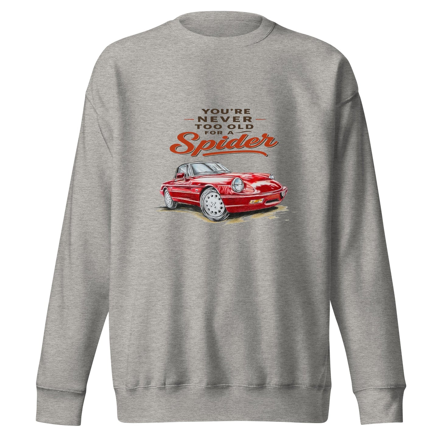 Felpa Girocollo Alfa Duetto Stile e Passione Automobilistica