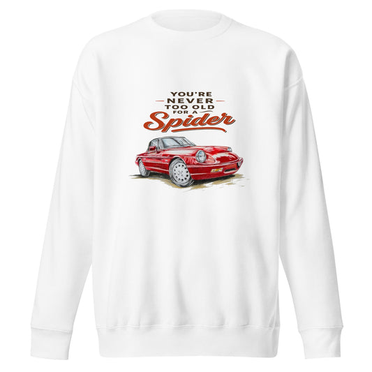 Felpa Girocollo Alfa Duetto Stile e Passione Automobilistica