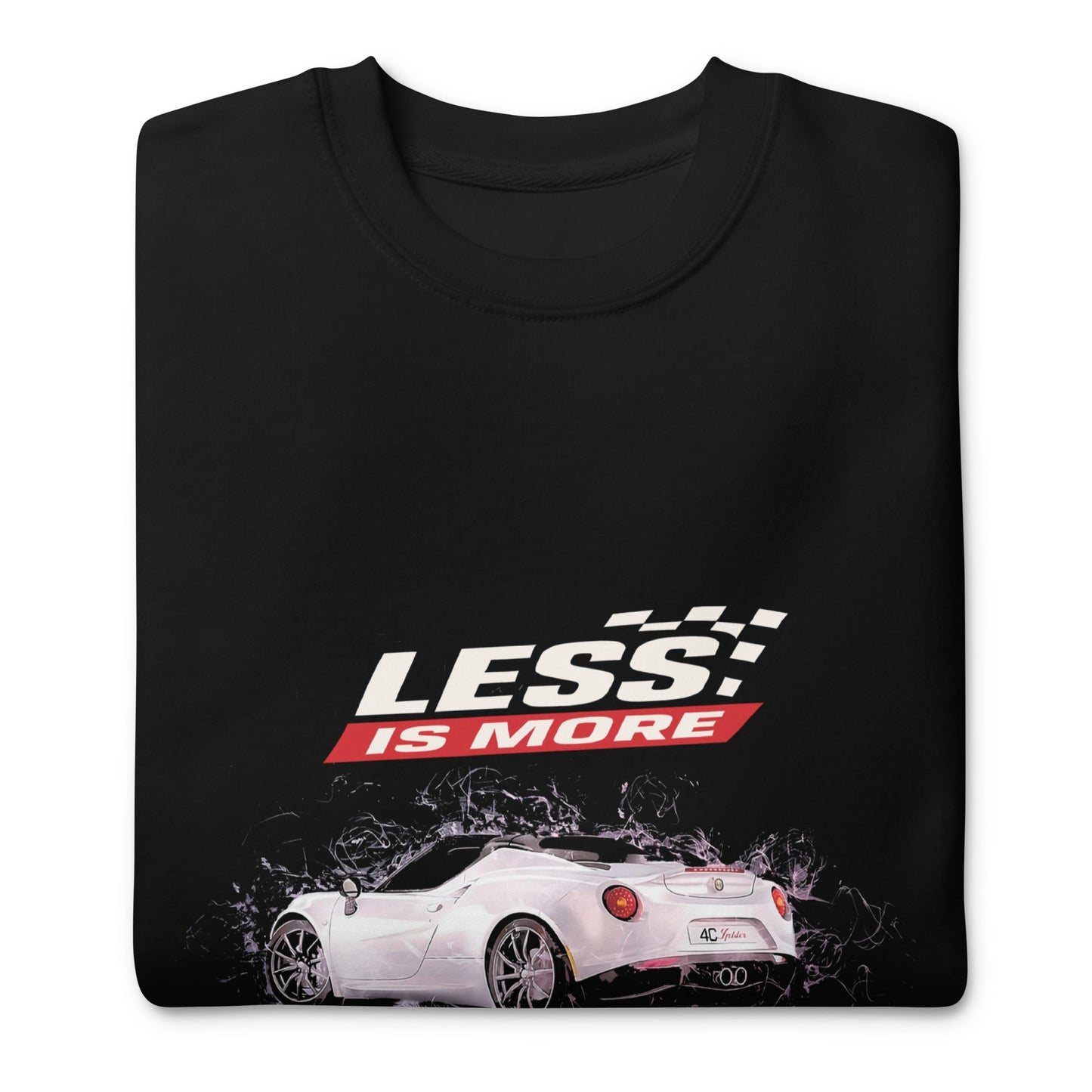 Felpa Girocollo Alfa Romeo 4C Spider | Less is More Collection