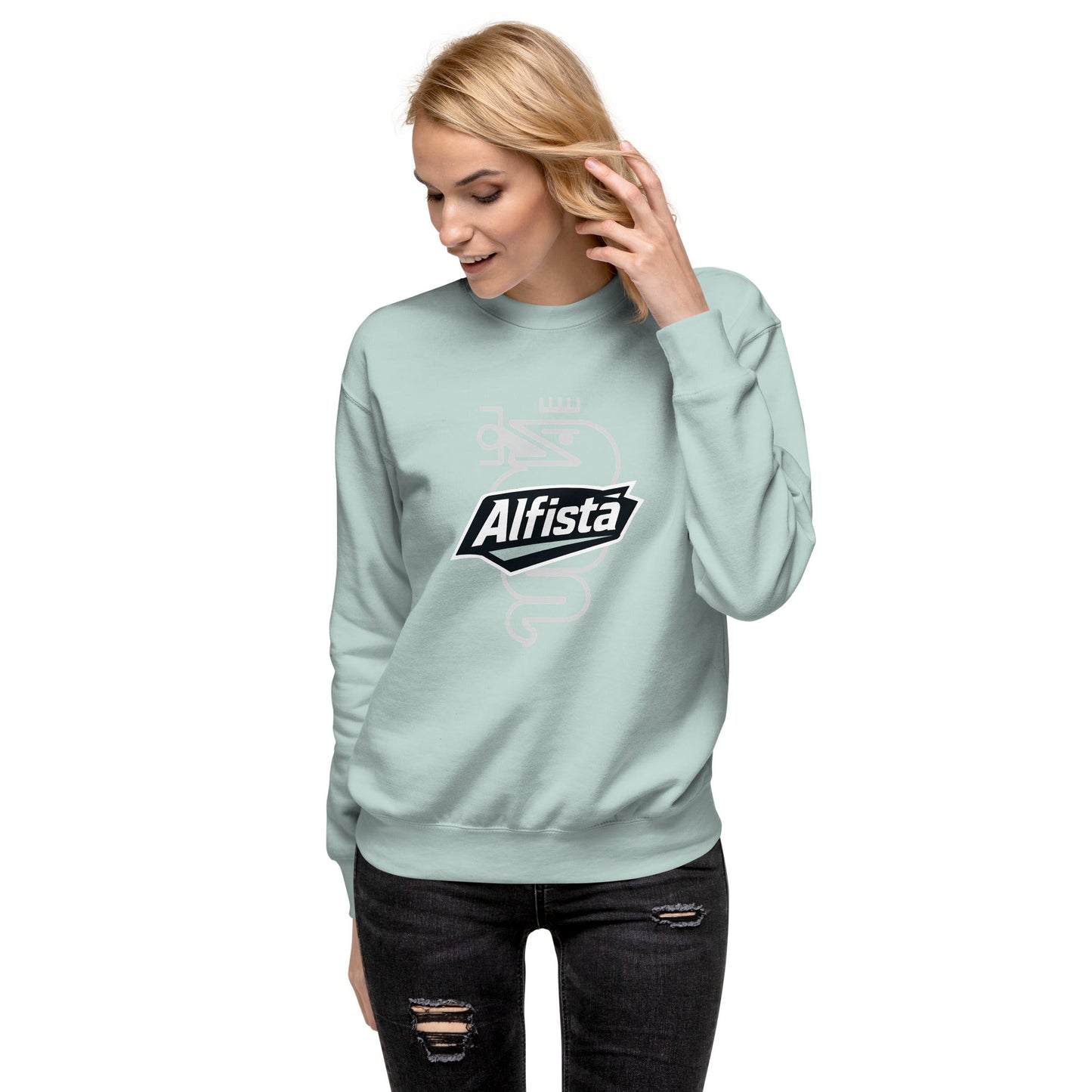 Felpa Girocollo per Alfisti | Felpa Donna Alfa Romeo