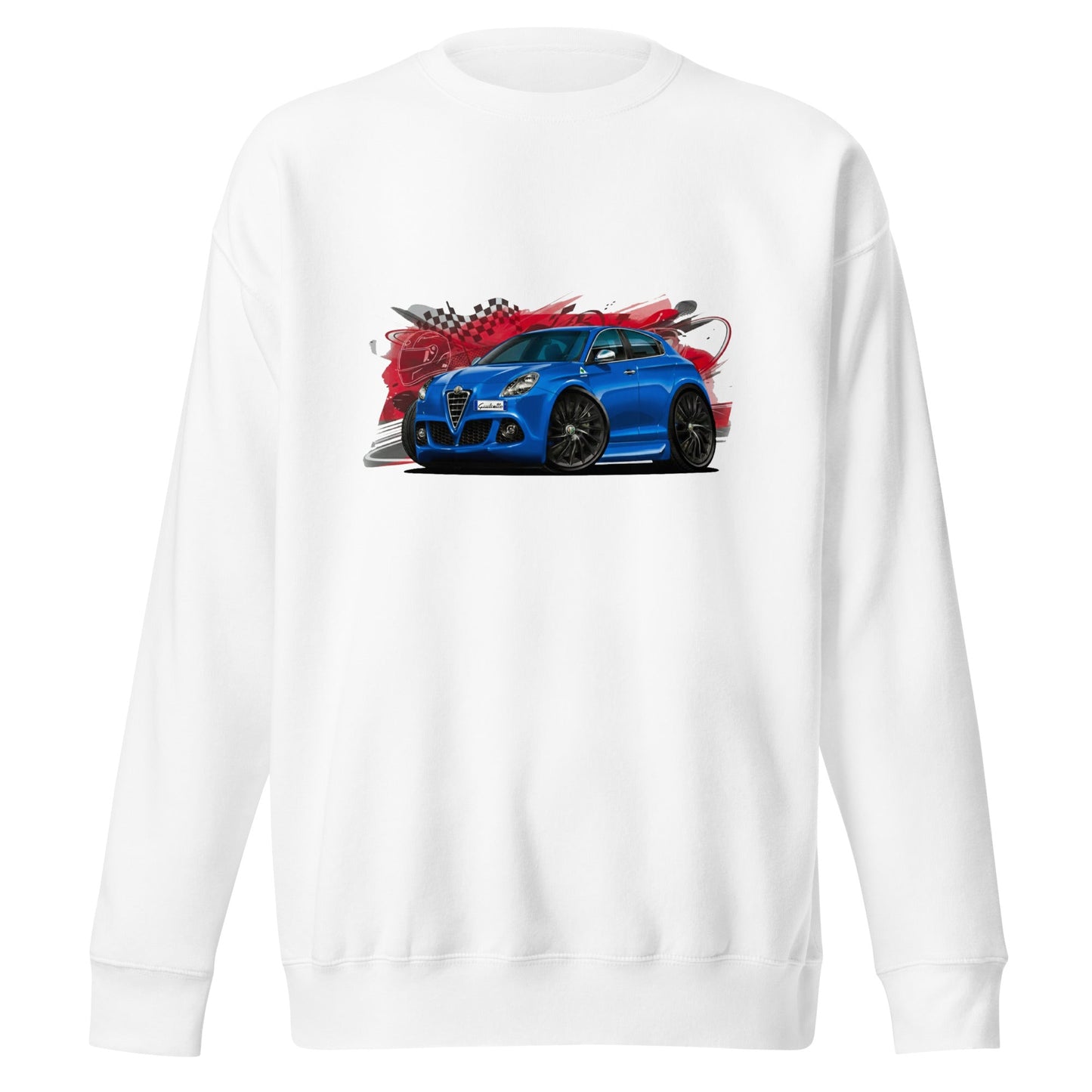 Felpa Girocollo | Tributo Alfa Romeo Giulietta Blu Misano