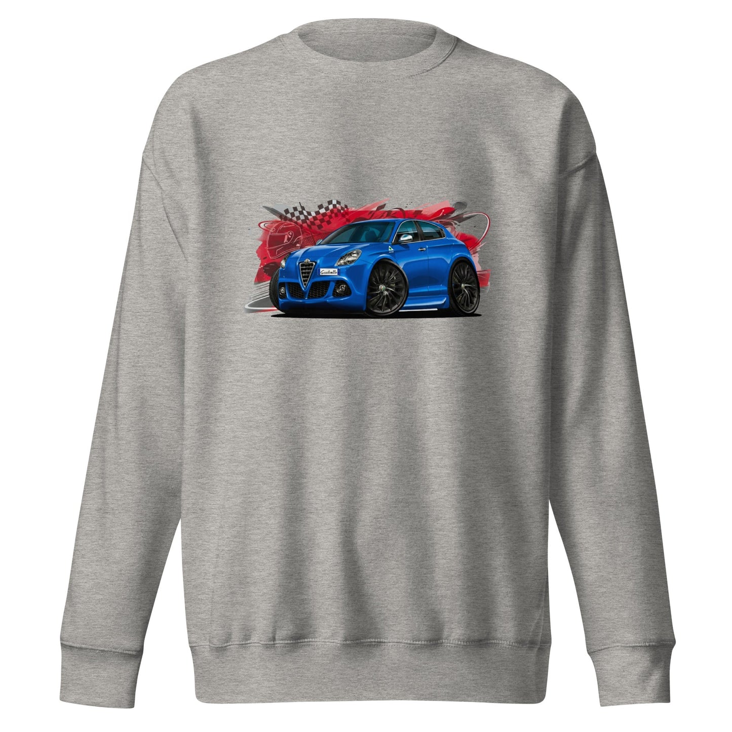 Felpa Girocollo | Tributo Alfa Romeo Giulietta Blu Misano