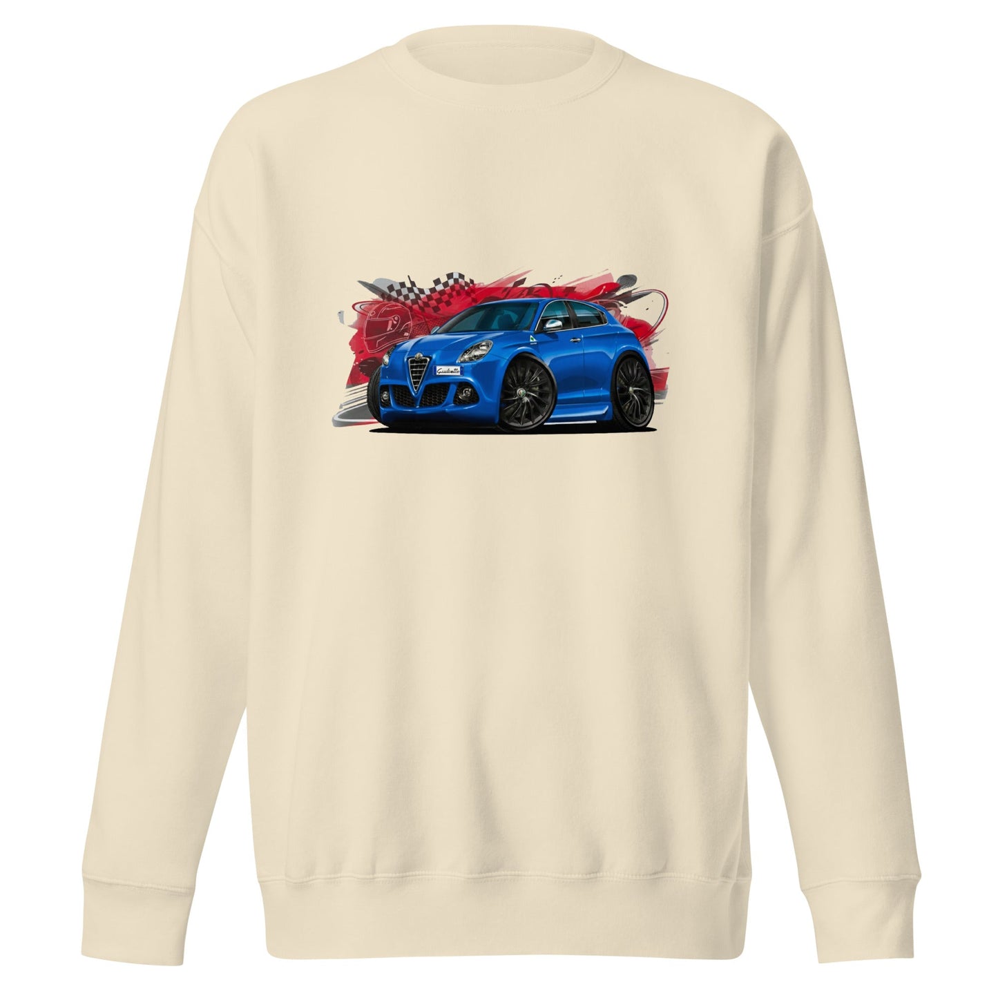 Felpa Girocollo | Tributo Alfa Romeo Giulietta Blu Misano