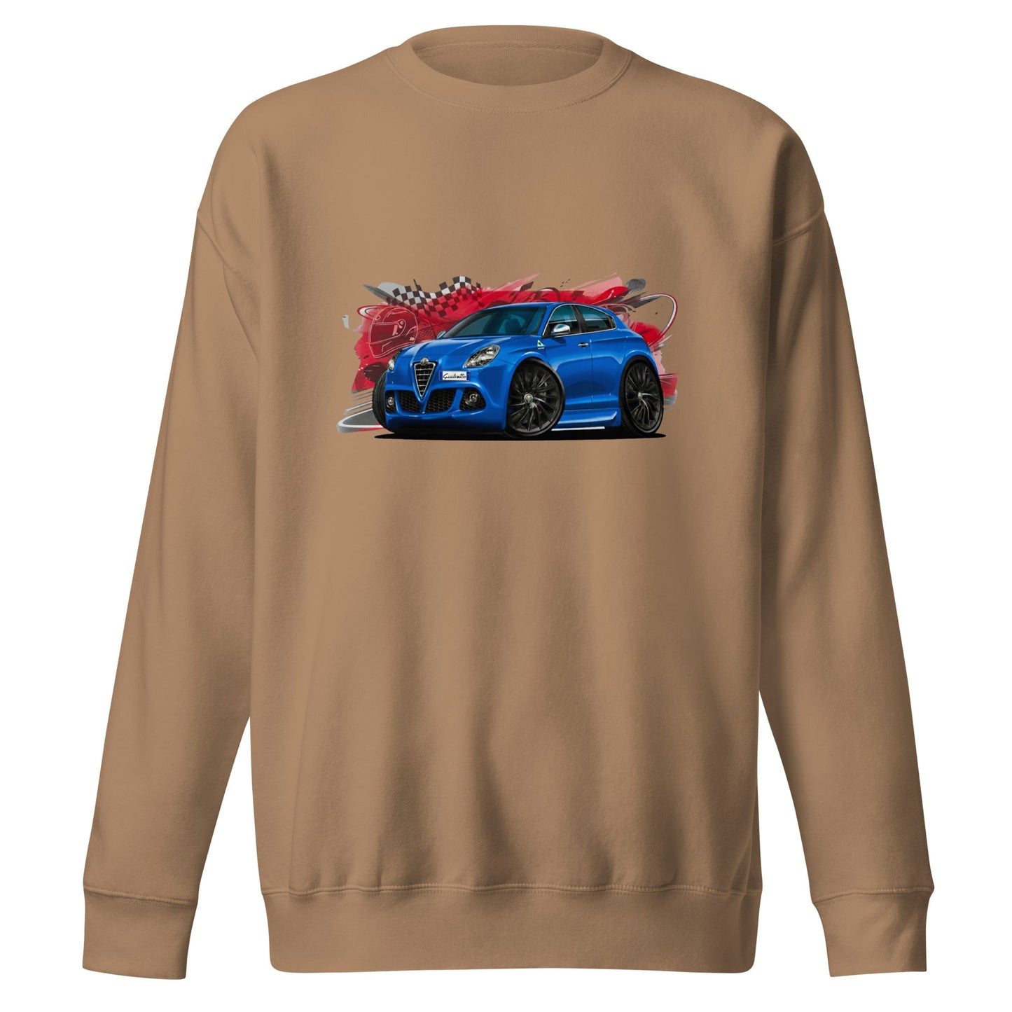 Felpa Girocollo | Tributo Alfa Romeo Giulietta Blu Misano