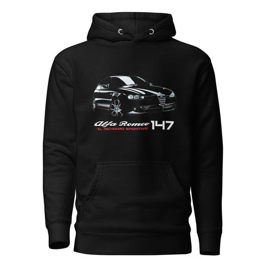 Sweatshirt Alfa Romeo 147 blackline