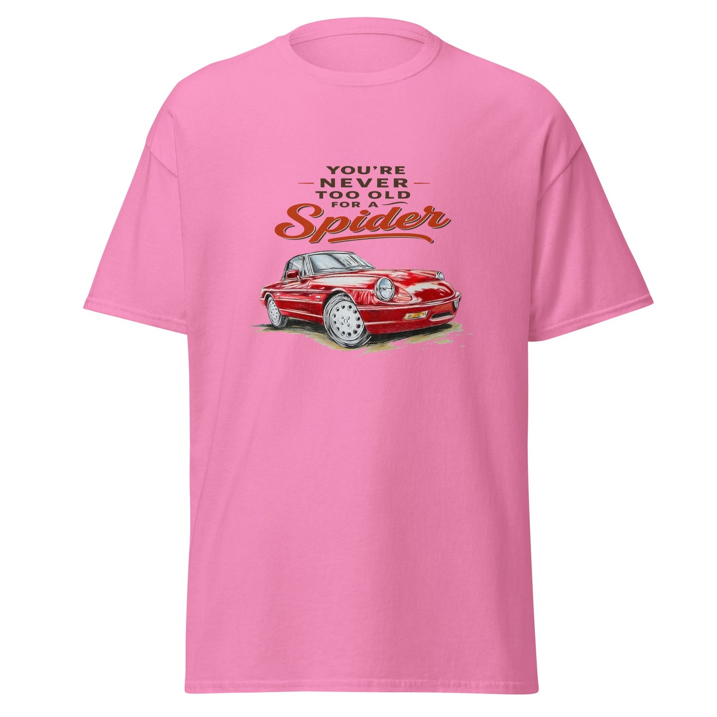 Maglietta Alfa Duetto | T shirt Stile Vintage per Appassionati Alfa Romeo